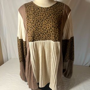 Women’s Large Cess Femme Blouse- Perfect for Winter